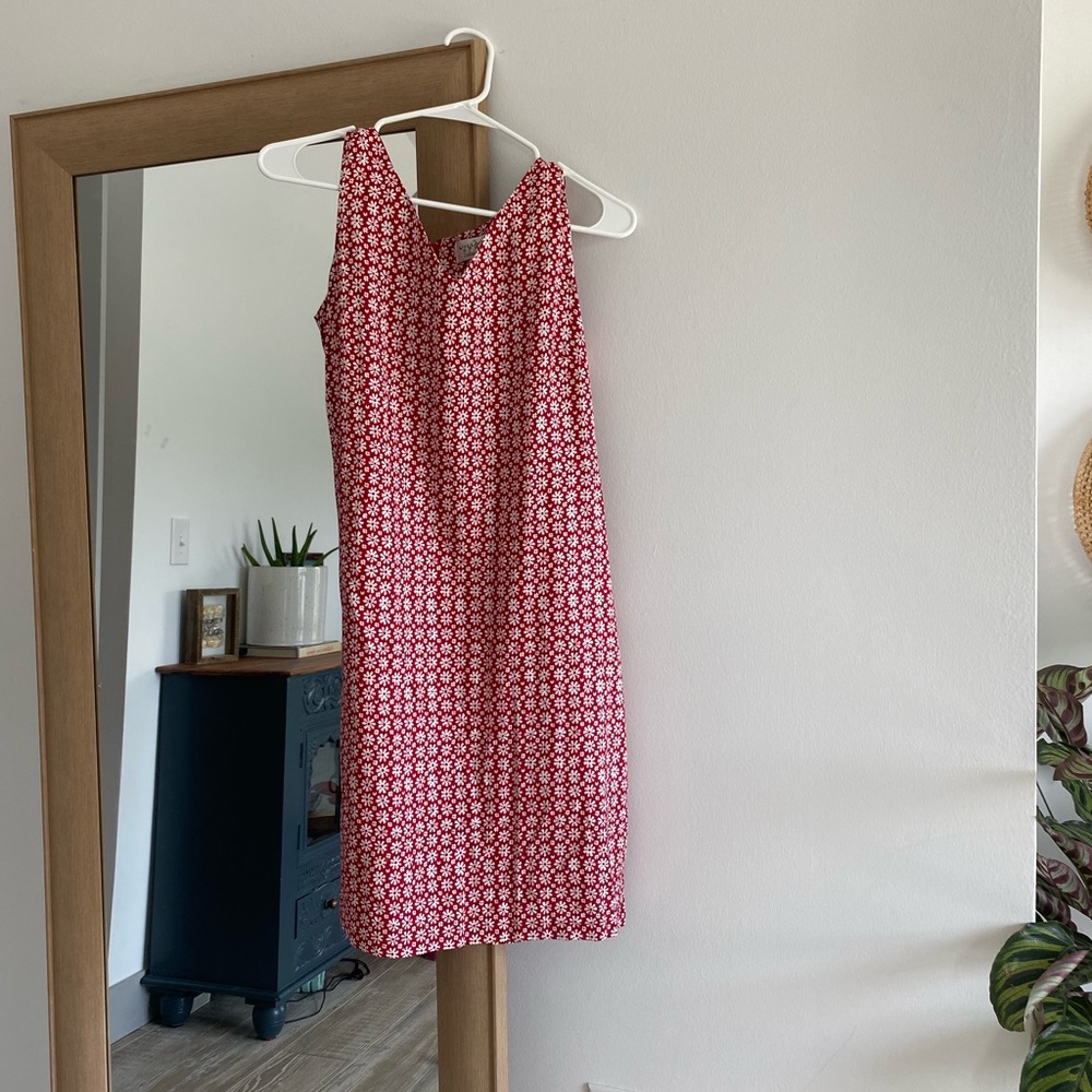 Y2K Ditsy floral shift dress